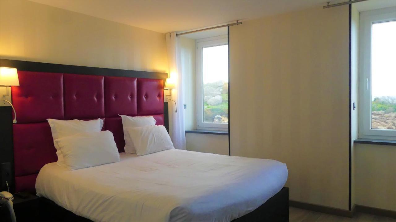 Logis Hotel Saint Guirec Et De La Plage Perros-Guirec Exteriér fotografie