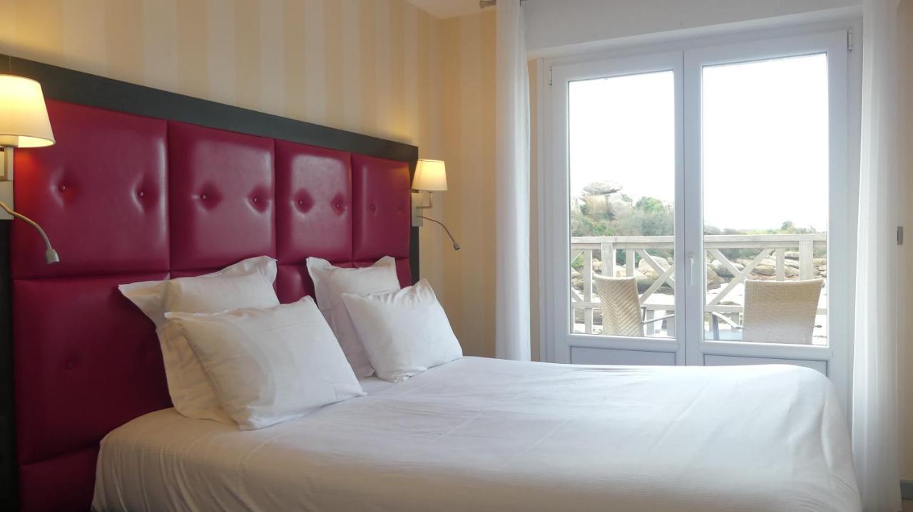 Logis Hotel Saint Guirec Et De La Plage Perros-Guirec Exteriér fotografie