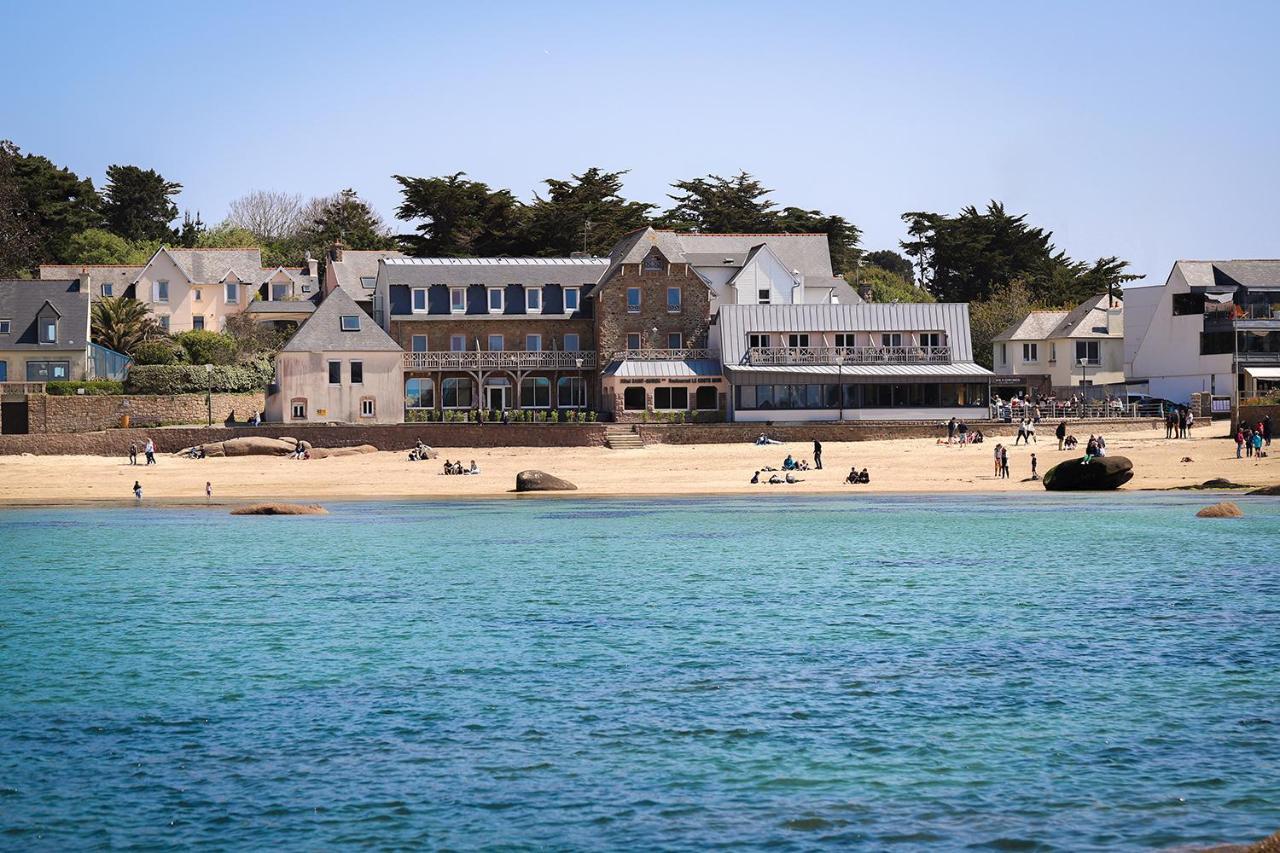 Logis Hotel Saint Guirec Et De La Plage Perros-Guirec Exteriér fotografie