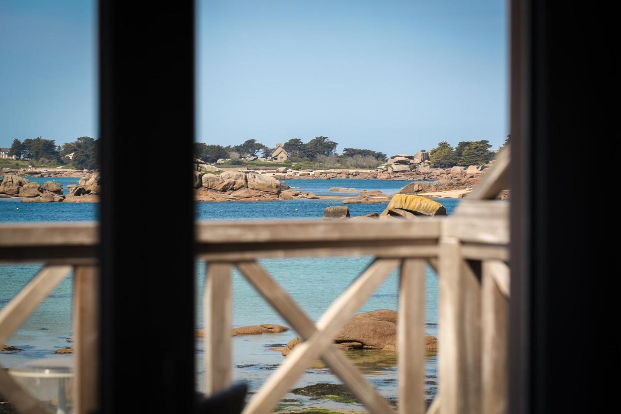 Logis Hotel Saint Guirec Et De La Plage Perros-Guirec Exteriér fotografie