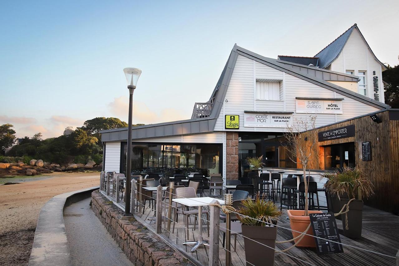 Logis Hotel Saint Guirec Et De La Plage Perros-Guirec Exteriér fotografie