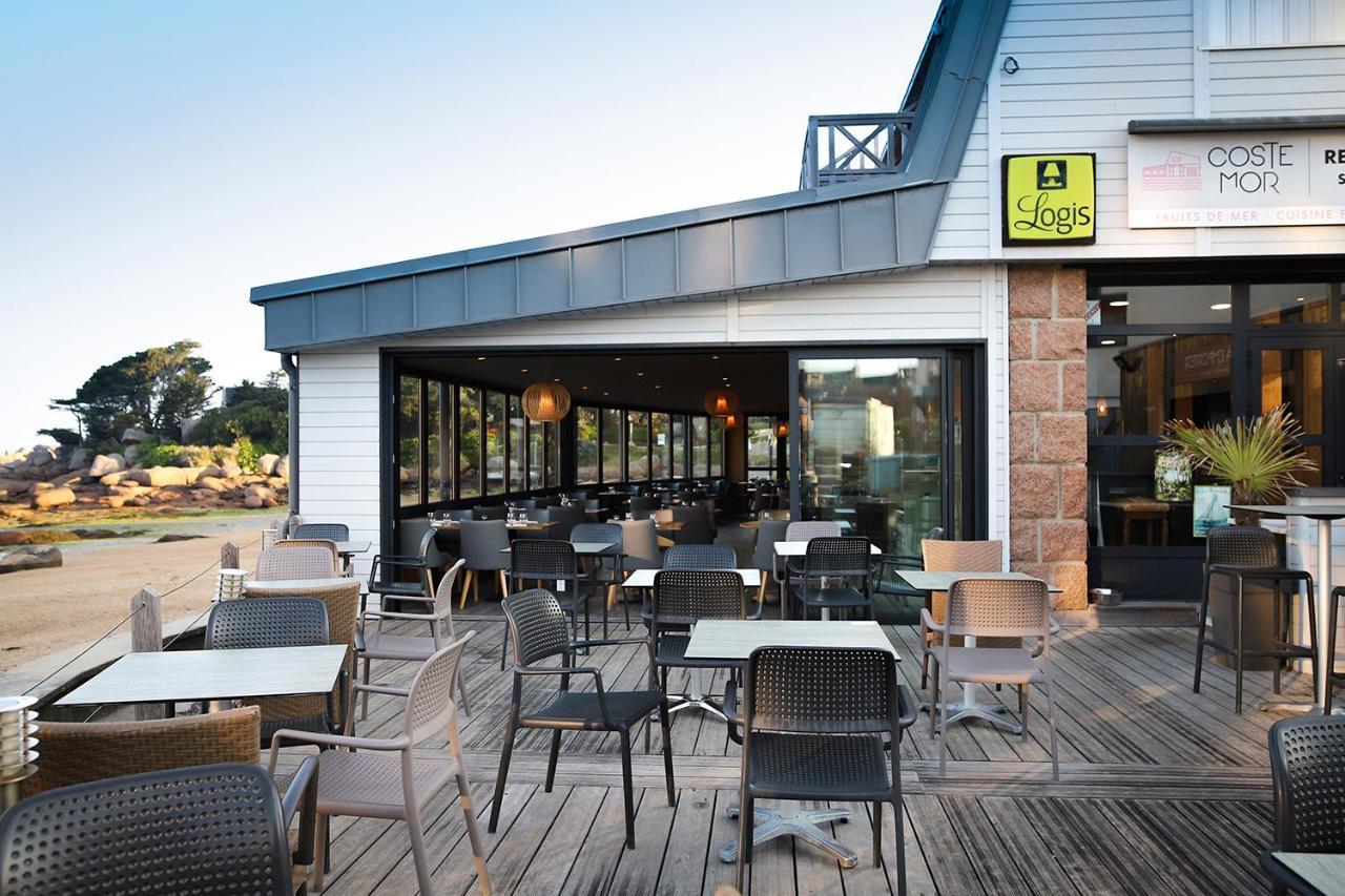 Logis Hotel Saint Guirec Et De La Plage Perros-Guirec Exteriér fotografie