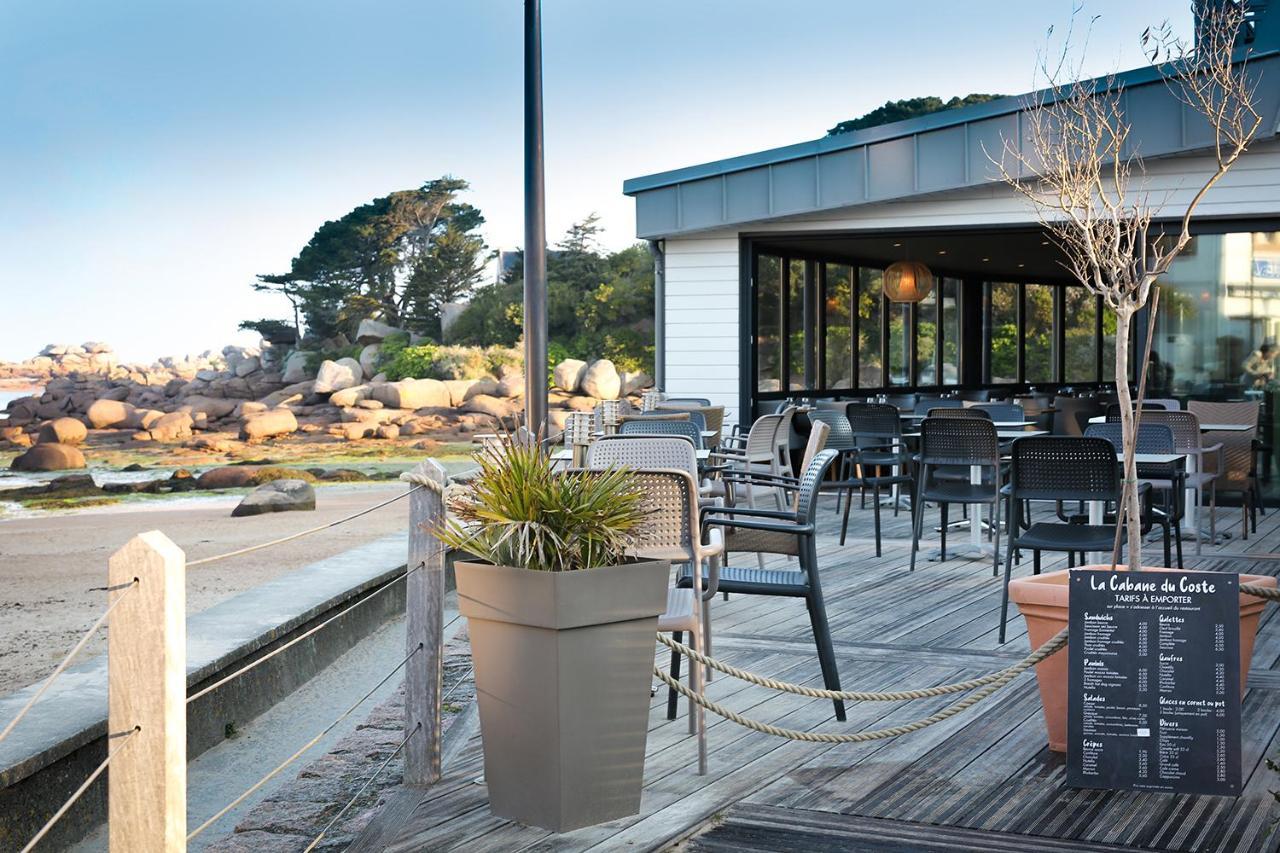 Logis Hotel Saint Guirec Et De La Plage Perros-Guirec Exteriér fotografie