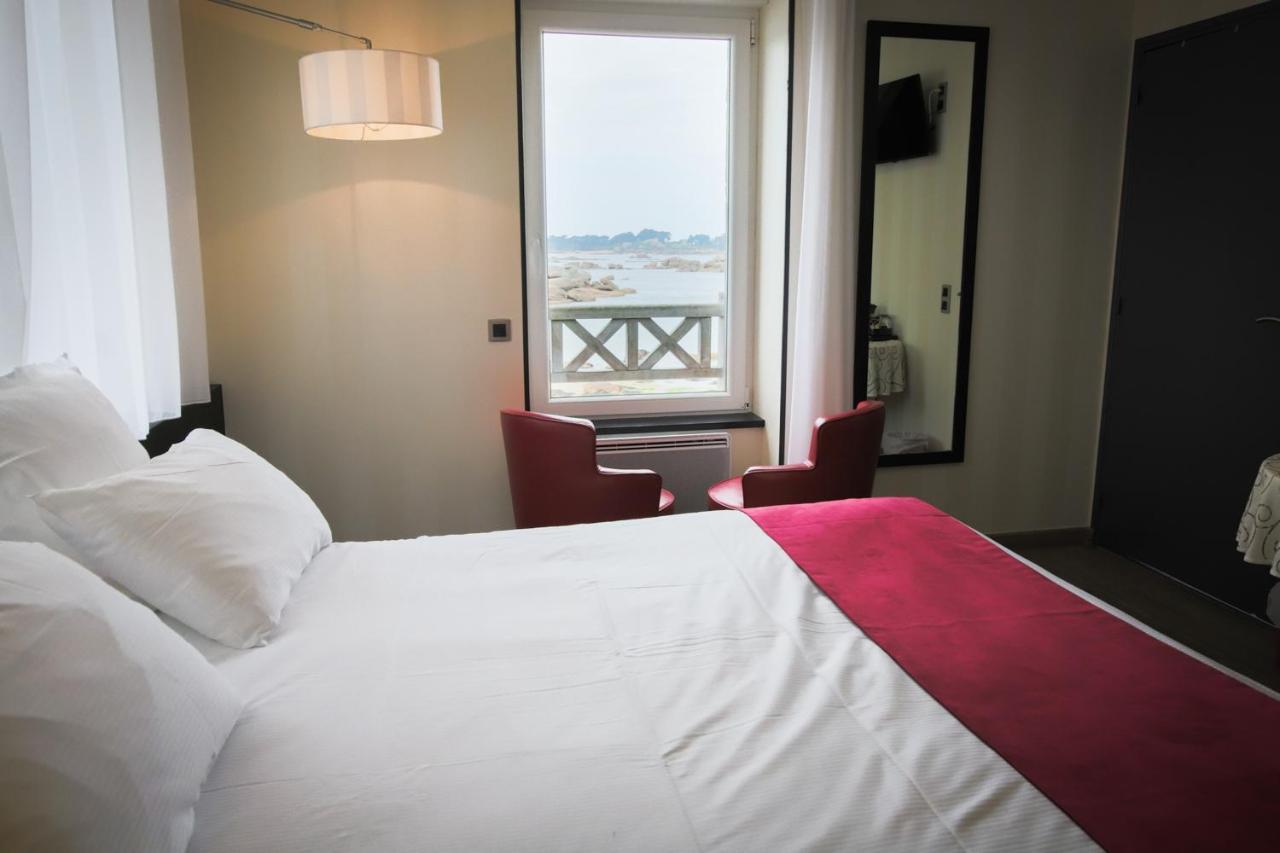 Logis Hotel Saint Guirec Et De La Plage Perros-Guirec Exteriér fotografie