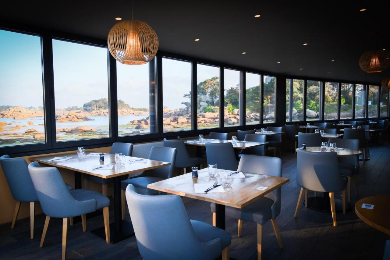 Logis Hotel Saint Guirec Et De La Plage Perros-Guirec Exteriér fotografie