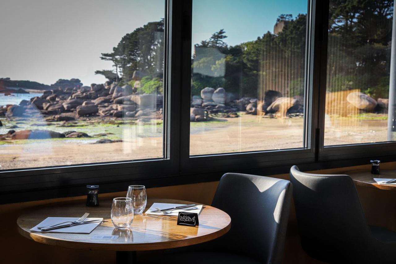 Logis Hotel Saint Guirec Et De La Plage Perros-Guirec Exteriér fotografie