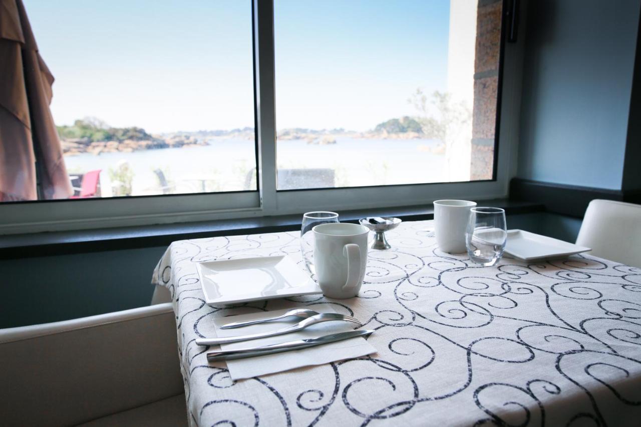 Logis Hotel Saint Guirec Et De La Plage Perros-Guirec Exteriér fotografie