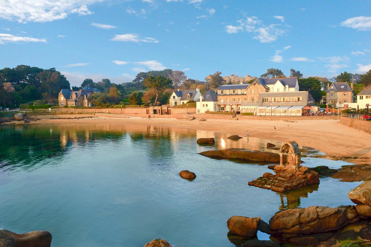 Logis Hotel Saint Guirec Et De La Plage Perros-Guirec Exteriér fotografie